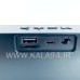 اسپیکر شارژی بلوتوثی KAISER K-517 / ورودی USB و AUX و رم TF / دارای 4 دکمه به علاوه کلید پاور / بلوتوث V5 / برد 10 متر / اسپیکر 2 در 3W / باتری 1200mAh و 3.7V / تا 5 ساعت پخش موزیک / بنددار / اندازه پک 23.5 در 8 در 4.5 سانت